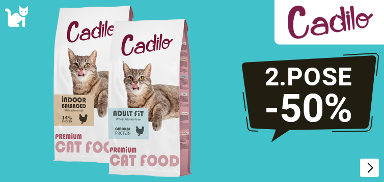 CADILO DROOGVOER 2e zak 50% korting CAT